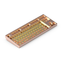 Boîtier de clavier personnalisé haute précision / Boîtier en aluminium anodisé CNC / Plaque de positionnement de précision en laiton