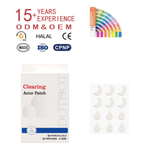 Meilleure vente <span class=keywords><strong>Patch</strong></span> invisible transparent pour l'acné, hydrocolloïde à 12 <span class=keywords><strong>points</strong></span>, guérison rapide - Product Image 1