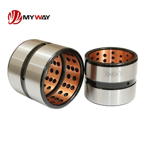 Myway บูชบรอนซ์กราไฟท์30x40x26อะไหล่บูชสำหรับ PC14R-2 PC14R - Product Image 5