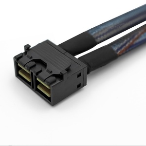 MiniSAS HD SFF8643 çift bağlantı noktalı SlimSAS sff8server sunucu ana kart dizisi kartı veri kablosu - Product Image 5