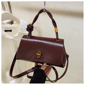 Sac carré vintage <span class=keywords><strong>Euro</strong></span>-Américain 2026, design <span class=keywords><strong>de</strong></span> niche, sac à bandoulière, nouveau sac bandoulière pour femme hiver - Product Image 3