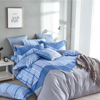 Emballage de gros Ensemble de literie couette super douce en tricot 4 pièces