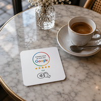 Carte de menu intelligente sans contact en PVC avec puce NTAG213, mini-étiquette 13,56 MHz pour menu de table de restaurant, autocollant pour assiette