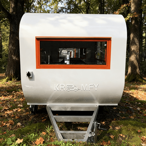 Camion de café mobile, chariot de boissons de rue, remorque alimentaire personnalisée, fourgonnette de cuisine extérieure - Product Image 4