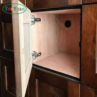 Cave à cigares armoire pharmacie vitrine en bois conceptions pour la décoration de magasin médical boîte de présentation en bois de cèdre mini armoire à cigares