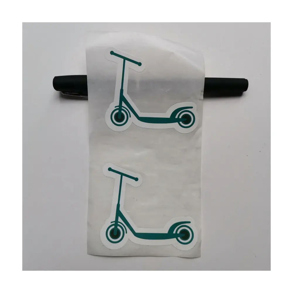 Newly hot printing adhesive bicycle sticker