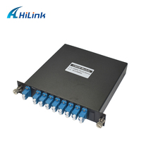 Fournisseur chinois de multiplexeur CWDM 8 canaux, multiplexeur/diviseur CWDM duplex à fibre optique, 1470-1610 nm