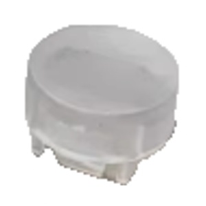 Bouton tactile rond en silicone de marque WellTop, fabriqué sur mesure à Dongguan, avec traitement par injection multicolore et molette avec écrou - Product Image 3