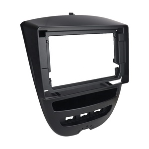 Car Audio Fascia per TOYOTA AYGO CITROEN <span class=keywords><strong>C1</strong></span> PEUGEOT <span class=keywords><strong>107</strong></span> 10.1 POLLICI Radio Cornice Stereo di GPS di Lettore DVD Installare Pannello Staffa di Montaggio Kit - Product Image 3
