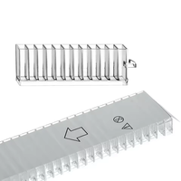 Cuvette de réaction plastique multicellulaire 12 positions jetable de laboratoire pour l'analyseur Konelab 20/20CX/PRIME 30 & 60