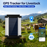 Traceur GPS portable étanche IP67 pour bétail avec historique de navigation, compatible Android et PC, pour la ferme