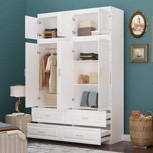 Armadi in legno di lusso 2 ante mobili camera da letto armadio vestiti organizzatore armadio di design <span class=keywords><strong>godrej</strong></span> almirah armadio di stoccaggio - Product Image 4