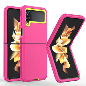 <span class=keywords><strong>Coque</strong></span> de téléphone <span class=keywords><strong>Z</strong></span> <span class=keywords><strong>Flip</strong></span> <span class=keywords><strong>4</strong></span> pour Samsung Galaxy Hard Defender antichoc pour Samsung - Product Image 3