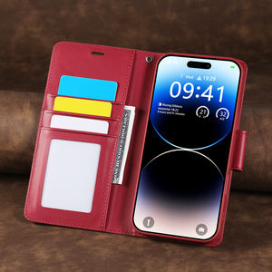 เคสฝาพับหนัง PU แบบพับได้เคสฝาพับแม่เหล็กเคสหนังมีขาตั้งสำหรับ iPhone 14 13 12 <span class=keywords><strong>PRO</strong></span> MAX <span class=keywords><strong>15</strong></span> 16 17 - Product Image 3