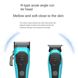 Offre spéciale tondeuse à cheveux sans fil à grande vitesse tondeuse Machines de découpe de cheveux rechargeables réglables avec base de charge pour <span class=keywords><strong>barbier</strong></span> - Product Image 3