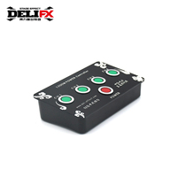 Boîtier de tirage à déclenchement unique Contrôleur d'éclairage de scène Dj Mini contrôleur d'alimentation à 4 canaux avec console d'effet de bouton Soloflash rouge