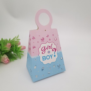 24 pièces révélation de sexe garçon ou fille boîte à bonbons personnalisée drôle révélation de sexe fournitures de décoration de fête révélation de sexe cadeaux pour les invités - Product Image 5