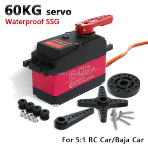 Kỹ Thuật Số Servo Với 25T Servo Cánh Tay 40Kg Kim Loại Bánh Rc Xe Đồ Chơi 270 Độ Không Thấm Nước Cao An Toàn Điều Khiển Từ Xa PC DIY