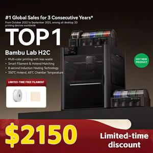 <span class=keywords><strong>Imprimante</strong></span> <span class=keywords><strong>3D</strong></span> Lab H2C Automatique FDM Connectivité USB Nivellement Automatique Neuve et <span class=keywords><strong>d</strong></span>'<span class=keywords><strong>Occasion</strong></span> Garantie 1 An - Product Image 2