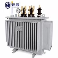 Transformador de Potencia Sumergido en Aceite ONAN con Bobinados de Cobre IEC 60076 de 6kv, 10kv, 11kv, 15kv, 30kv, 40KVA, 125KVA, 315KVA, 800KVA, 2500KVA, 3500KVA