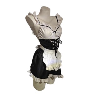 Sexy lingerie, sweet and cute maid set, backless nightgown that makes small breasts look bigger, maid uniform. - Product Image 5