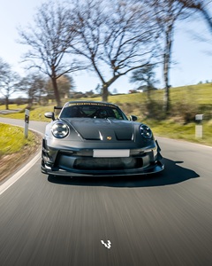 Splitter Anteriore in Carbonio Secco Vulcan Alpha Track Chase Mount per Porsche 992.1 <span class=keywords><strong>GT3</strong></span> 992.2 <span class=keywords><strong>GT3</strong></span> - Product Image 4