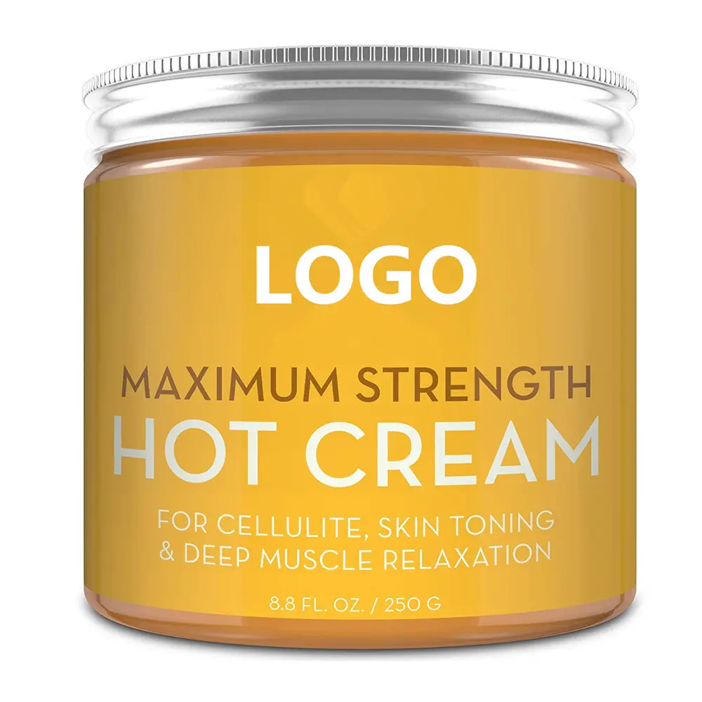 OEM Wholesale Max Strength Weight Loss Fat Burn Natural Muscle Pain Relief Hot Slimming Cream