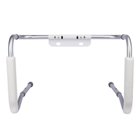 Barre d'appui de sécurité réglable en aluminium pour toilettes, antidérapante, sans perçage, pour personnes âgées, seniors, handicapées, femmes enceintes, aides de bain