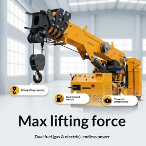 Crawler <b>Spider</b> Crane Telescopic Crane <b>Remote</b> <b>Control</b> Folding 5 T Crawler <b>Spider</b> Crane Narrow Space <b>Remote</b> <b>Control</b> Operation - Product Image 1
