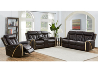 Sofás y Sillones Reclinables al Por Mayor a Precio de Fábrica, Juego de Muebles de Sala de Estar de Estilo Lujoso
