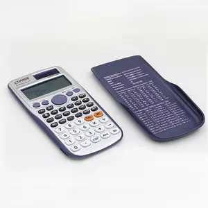 آلة حاسبة علمية رقمية بشعار متخصص لطلاب الرياضيات Fx 991es Plus آلة حاسبة علمية إلكترونية تعمل بالطاقة الشمسية مخصصة