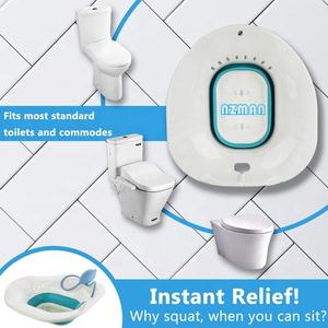 NZMAN Bak Mandi Squat Free Sitz, Bak Perawatan Khusus untuk Wanita Hamil, Bak Mandi Sitz untuk Wasir dan Pengobatan Perintis - Product Image 4