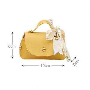 <b>Cheap</b> Beautiful Solid Color Leather <b>Gift</b> Bags Candy <b>Boxes</b> PU Leather Wedding <b>Gifts</b> Packaging Box Baby Shower for <b>Gifts</b> - Product Image 4