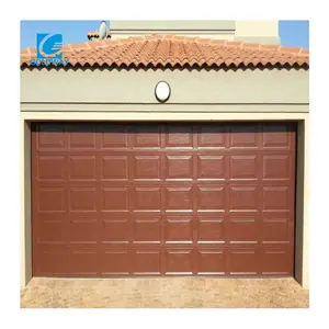 cheap High density polyurethane foam Solid Sectional Garage door
