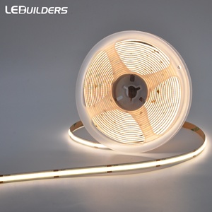 Striscia <span class=keywords><strong>LED</strong></span> COB Flessibile in Rame 12V 320LED/m Alta Densità IP20 Bianco Caldo/Freddo Dimmerabile con Telecomando 8mm per Decorazione Casa - Product Image 5