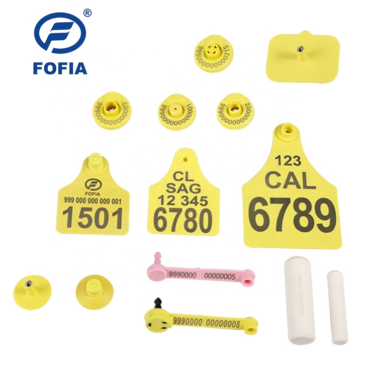 134,2 кГц ISO11784/5 rfid id gps с микрочипом для животных, транспондер, Ушная бирка для крупного рогатого скота, коров, овец, свиней