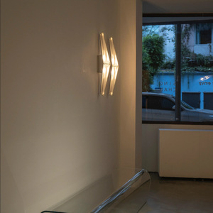Modern Minimalist Wall Lamp Glass Shade Led <b>Light</b> Source 220V Switch Control For Hallway <b>Corridor</b> Living Room Bedroom - Product Image 5