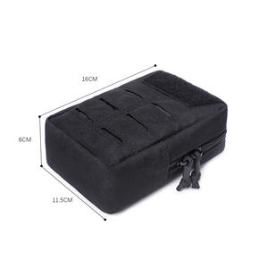 กระเป๋าคาดเอวอเนกประสงค์ EDC สำหรับใส่สมาร์ทโฟน ที่เก็บอุปกรณ์ ซองใส่เครื่องมือ กันน้ำ กระเป๋าใส่โทรศัพท์แบบยุทธวิธี  กระเป๋าคาดเข็มขัดอเนกประสงค์แบบ Molle - Product Image 5