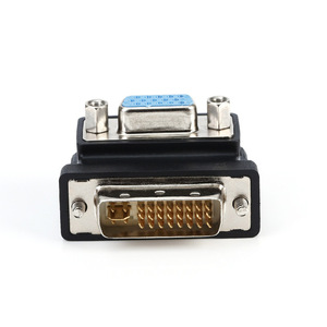 อะแดปเตอร์แปลงแผ่นนิกเกิลมุมขวา90พิน VGA 15-pin เป็น DVI 24 + 5 - Product Image 5