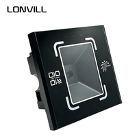 Lector de Tarjetas NFC LONVILL ISO14443 A/B, Escáner de Códigos QR para Autenticación de Múltiples Factores