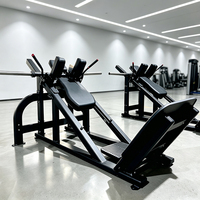 Machine de presse à jambes professionnelle, équipement de fitness commercial, machine de presse à jambes à 45 degrés, machine Hack Slide, exercice de squat