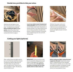 2400mm Recessed Soft LED <b>Light</b> Strip Acoustic <b>Wall</b> Panel Led Fiber LED Acoustic <b>Wall</b> Panels for <b>Wood</b> Slat <b>Wall</b> Panels - Product Image 6