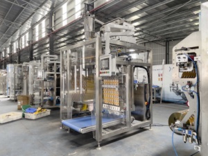 Hạt giống tự động gia vị gia vị Bột men Ketchup vffs đa làn 4 bên con dấu phẳng gói đóng gói máy đóng gói - Product Image 6