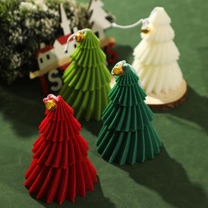 Vendita Diretta all'Ingrosso di Candele Profumate a Forma di Albero di Natale Colorato per Regali Natalizi - Product Image 3