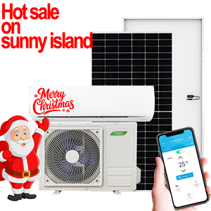 Sistema de Aire Acondicionado Solar Híbrido de 24000 BTU para Habitaciones de 30-42 Metros Cuadrados, Refrigeración y Calefacción con Refrigerante R32 Multi-Split para Uso Doméstico - Product Image 2