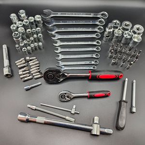 Juego <span class=keywords><strong>de</strong></span> <span class=keywords><strong>Herramientas</strong></span> <span class=keywords><strong>de</strong></span> Mano <span class=keywords><strong>de</strong></span> 82 Piezas, Juego <span class=keywords><strong>de</strong></span> Llaves <span class=keywords><strong>de</strong></span> Trinquete, Llave Inglesa <span class=keywords><strong>de</strong></span> Acero, Destornillador Mecánico, <span class=keywords><strong>Caja</strong></span> <span class=keywords><strong>de</strong></span> <span class=keywords><strong>Herramientas</strong></span> - Product Image 4