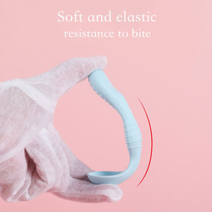 Cuchara <span class=keywords><strong>de</strong></span> silicona sin BPA para comer, para sopa, mordedor suave, para entrenamiento <span class=keywords><strong>de</strong></span> bebé, cuchara <span class=keywords><strong>de</strong></span> alimentación - Product Image 4