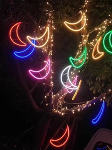 Guirlandes lumineuses décoratives de Noël étanches pour l'extérieur, pour la cour, l'éclairage de rue, avec une lueur romantique - Product Image 3