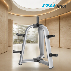 Estante para Discos de Pesas MND Fitness, Equipo de Gimnasio Resistente para Múltiples Usuarios, Ideal para Estudios en París - Product Image 1