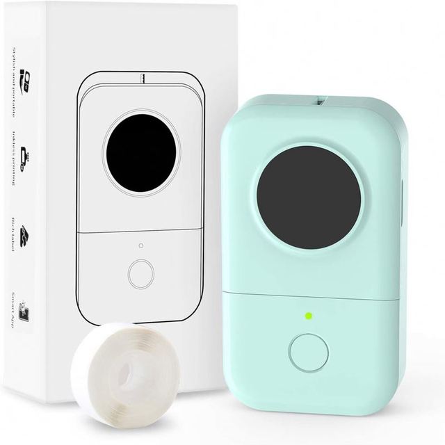 Label Maker Portable Phomemo D30 Mini Mobile Printer for Office Home Organization Gift Easy to Use